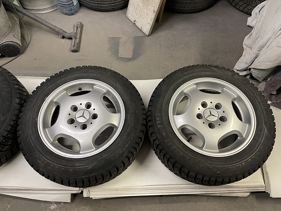 MB w124 w201 Mercedes veljed 5x112 talverehvid naastrehvid