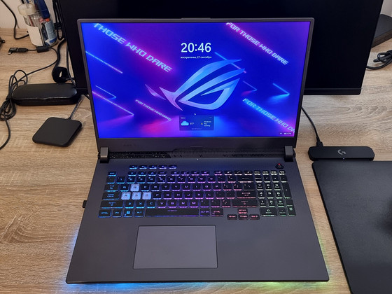 Игровой ноутбук ASUS ROG Strix RTX 3080 17,3" 240 Гц