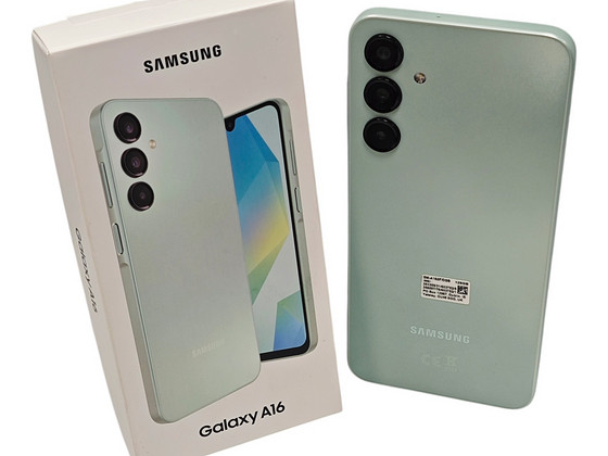Мобильный телефон Samsung Galaxy A16 128GB + провод +коробка