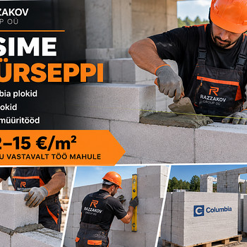 “Otsime müürseppi – 12–15 €/m²”