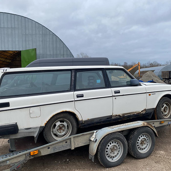 Volvo 240 2.4diisel tervikuna