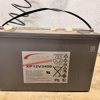 Aku Exide Sprinter 105Ah XP12V3400
