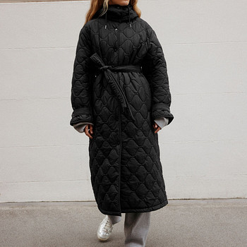 Стёганное длинное пальто Next xxl
