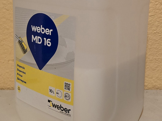 Праймер перед заливкой бетона Weber MD 16