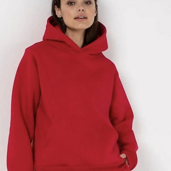 H&M,Яркая красная толстовка (худи) с капюшоном р M