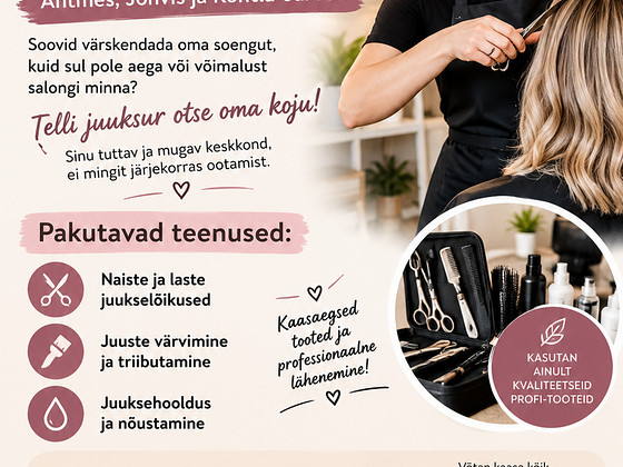 Juuksur koju