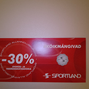 Купон 30% скидка.