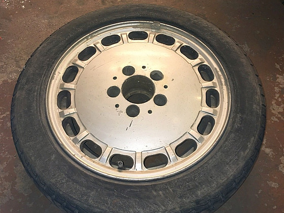 Оригинальные легкосплавные диски Mercedes R15 (5x112) — комплект (4 шт.)