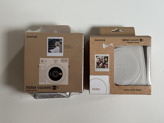 Fujifilm Instax Square SQ1 (Chalk White) + дополнительный