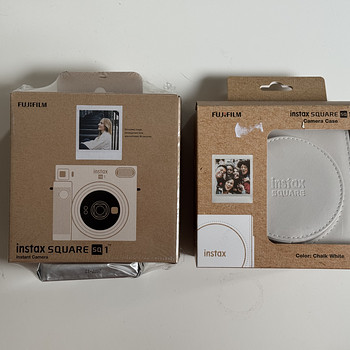 Fujifilm Instax Square SQ1 (Chalk White) + дополнительный