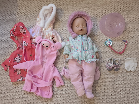 Baby Born nukk ja riided