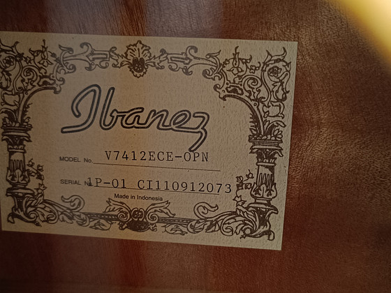 12-keelne elektroakustiline kitarr Ibanez V7412ECE-OPN