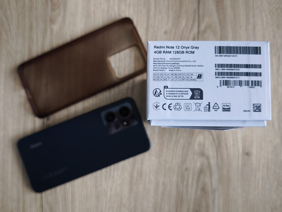 Redmi Note 12 ониксово-серый
