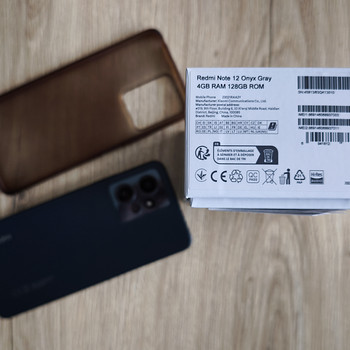 Redmi Note 12 ониксово-серый