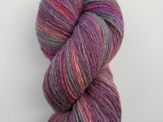Многоцветная пряжа Dundaga из 100% латвийской овечьей шерсти