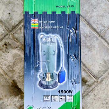 Грязевой насос SUPTEC SP-15 с поплавком