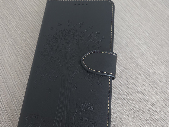 Ümbris kaanega Xiaomi Redmi Note 15 5G must