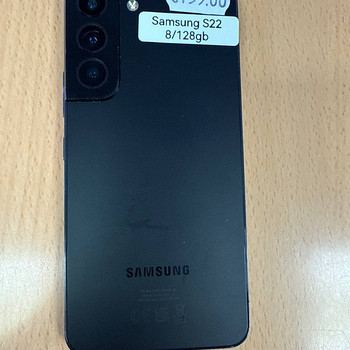 Samsung Galaxy S22 128Gb Black heas korras