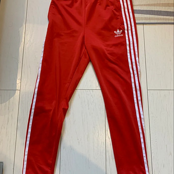 Red adidas pants (for a teenager, 164cm)
