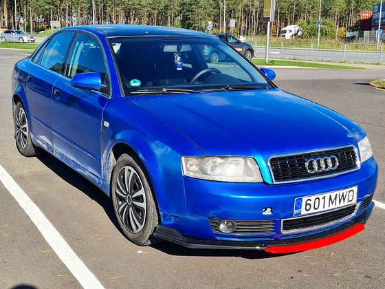 Audi A4 B6 2.0 + LPG, регистрационный сбор оплачен