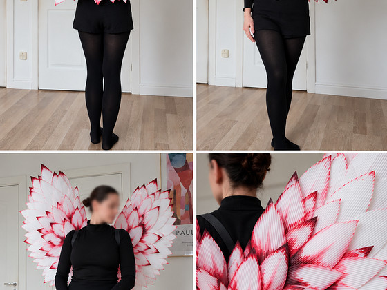 Handmade крылья на Halloween — унисекс