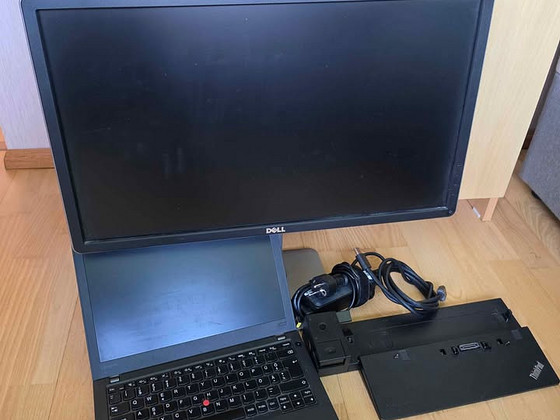 Lenovo Thinkpad X260+монитор+док-станция
