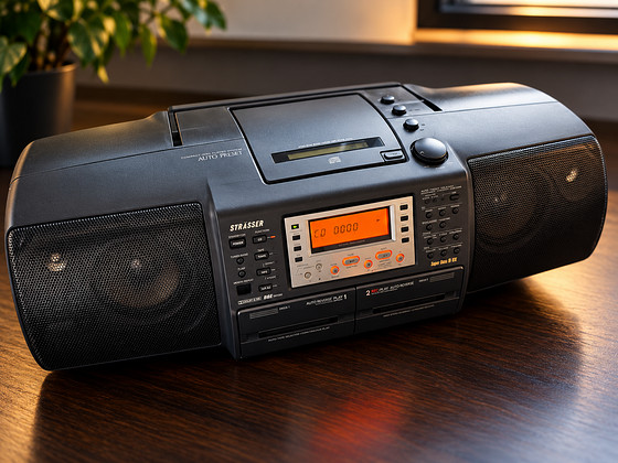 Редкий Hi-Fi магнитофон AIWA Strasser CSD-SR8