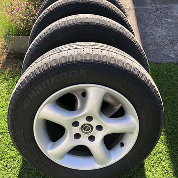 Литые диски Volvo 16" оригинальные, Hankook DynaPro HT 215/65/16