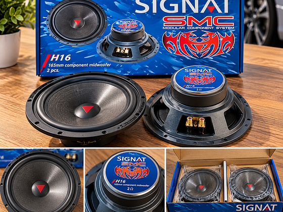 SIGNAT SMC H16 + T3 + C2 — новая автомобильная акустика