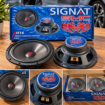 SIGNAT SMC H16 + T3 + C2 — новая автомобильная акустика