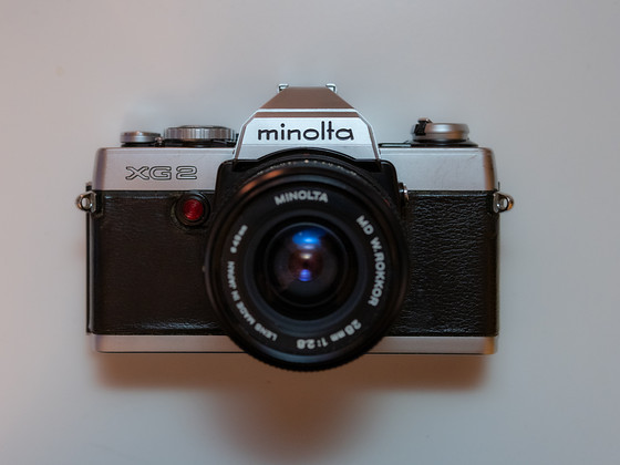 Minolta XG2 + MD W.ROKKOR 28mm 1:2.8