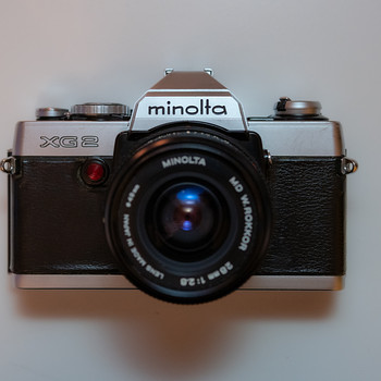 Minolta XG2 + MD W.ROKKOR 28mm 1:2.8