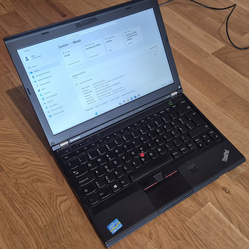 Lenovo X230, 13'', i5, 224GB SSD, 4GB RAM, Win11, Office