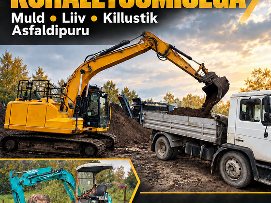 Kaevetööd ja puistematerjalide transport