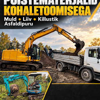 Kaevetööd ja puistematerjalide transport