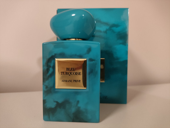 Armani Privé Bleu Turquoise Giorgio
