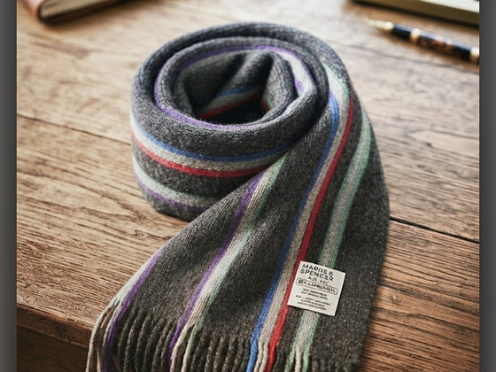 Scarf lambswool,Mark and Spensar