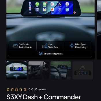 Tesla S3XY Dash + Commander