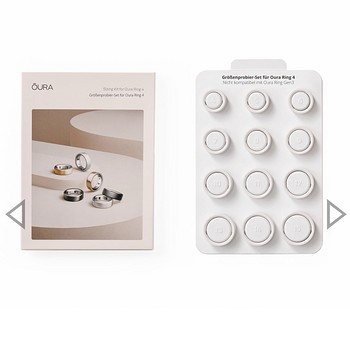 Oura Ring Gen 4 Sizing Kit, proovisõrmuste komplekt suuruste