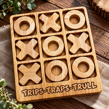 TRIPS-TRAPS-TRULL – klassikaline mäng puidust!