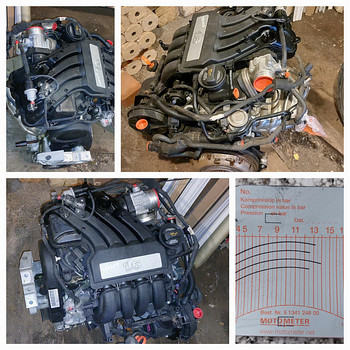 Двигатель BSE 1.6 MPI 75 кВт для Škoda, Volkswagen, Audi, Seat