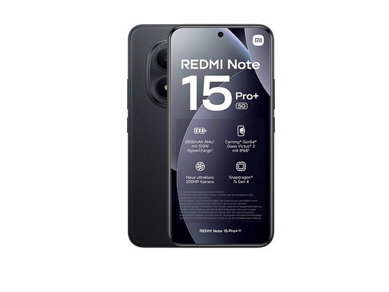 Xiaomi Redmi Note 15 Pro+ 5G 8/256GB Black