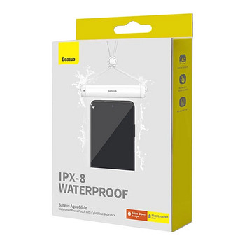 Waterproof phone case Baseus AquaGlide with Cylindrical Slide Lock