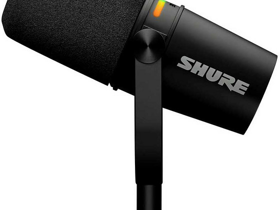 Микрофон Shure MV7 Black Кардиоидный