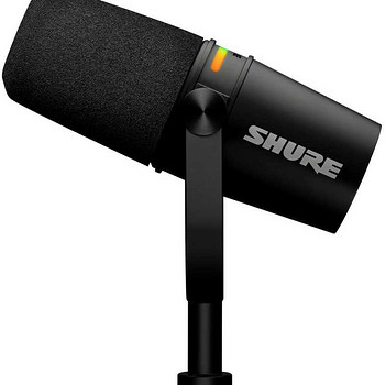 Микрофон Shure MV7 Black Кардиоидный