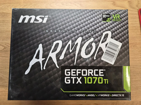 MSI Armor Geforce GTX 1070Ti