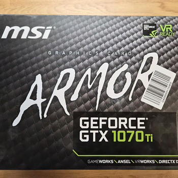 MSI Armor Geforce GTX 1070Ti