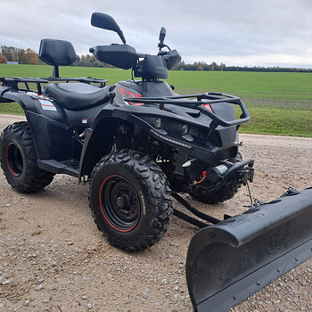 ATV LINHAI 300 4WD, 2021 г. В комплекте снегоотвал.