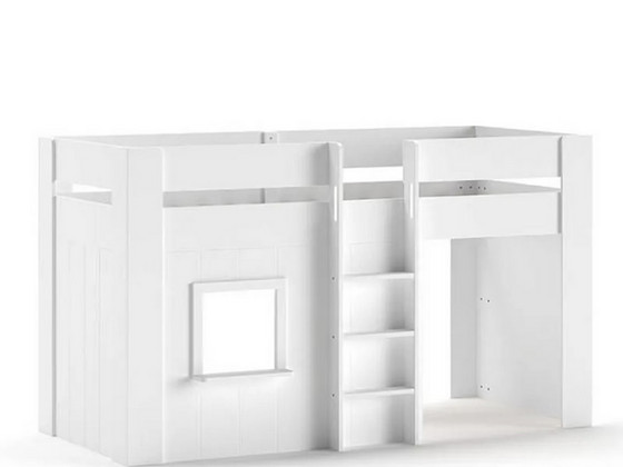 VIPACK Reno кровать-домик 90x200 см, белая
