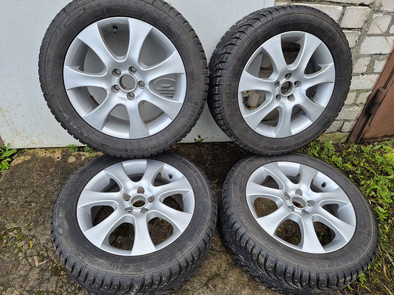 Литые диски DBV R16 5x100 + шипованные шины 205/55 R16